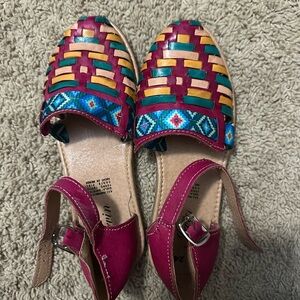 Colorful Woven Sandals